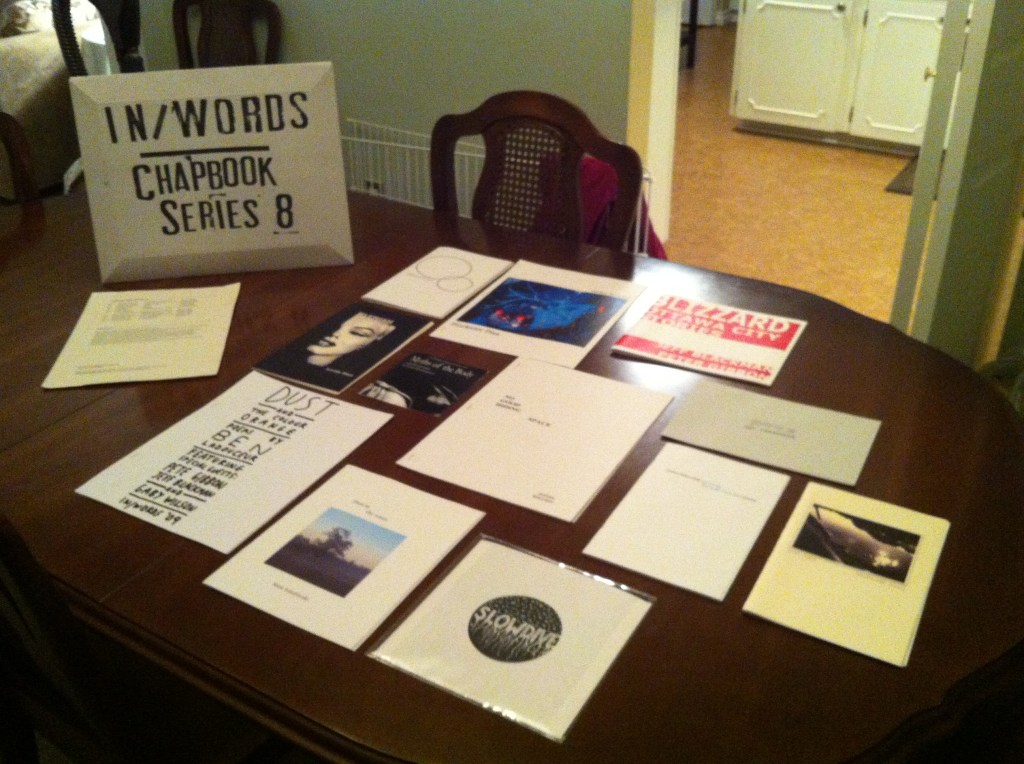 In/Words Chapbook Series 8 Contents